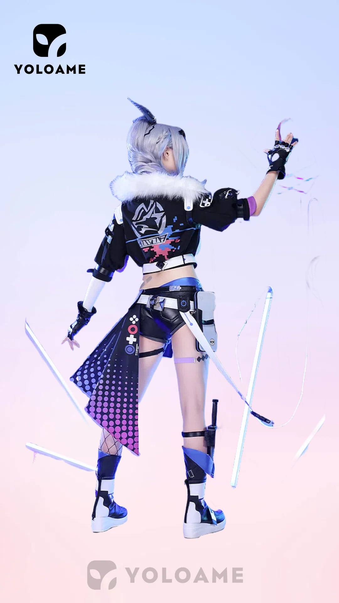 三分妄想 崩壊スターレイル ぎんろう 銀狼 コスプレ衣装 スタレ