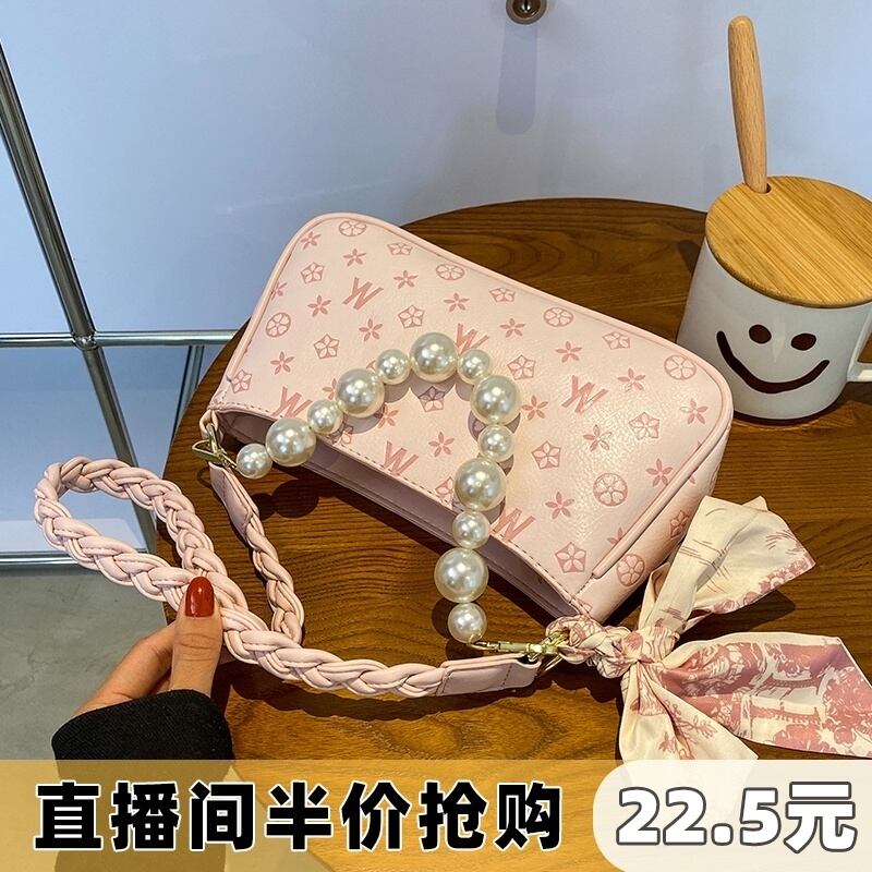 レディースサマーシングル 夏物 スクウェア メッセンジャーバッグ 手作りハンドバック58730709244