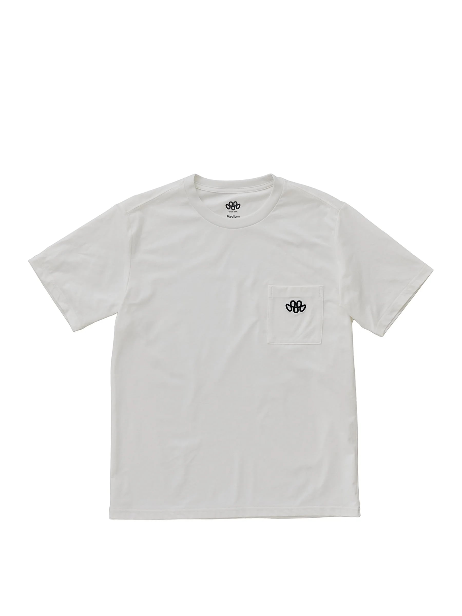 Teton Bros.(ティートンブロス)M TB Loop S/S Tee -White メンズTシャツ