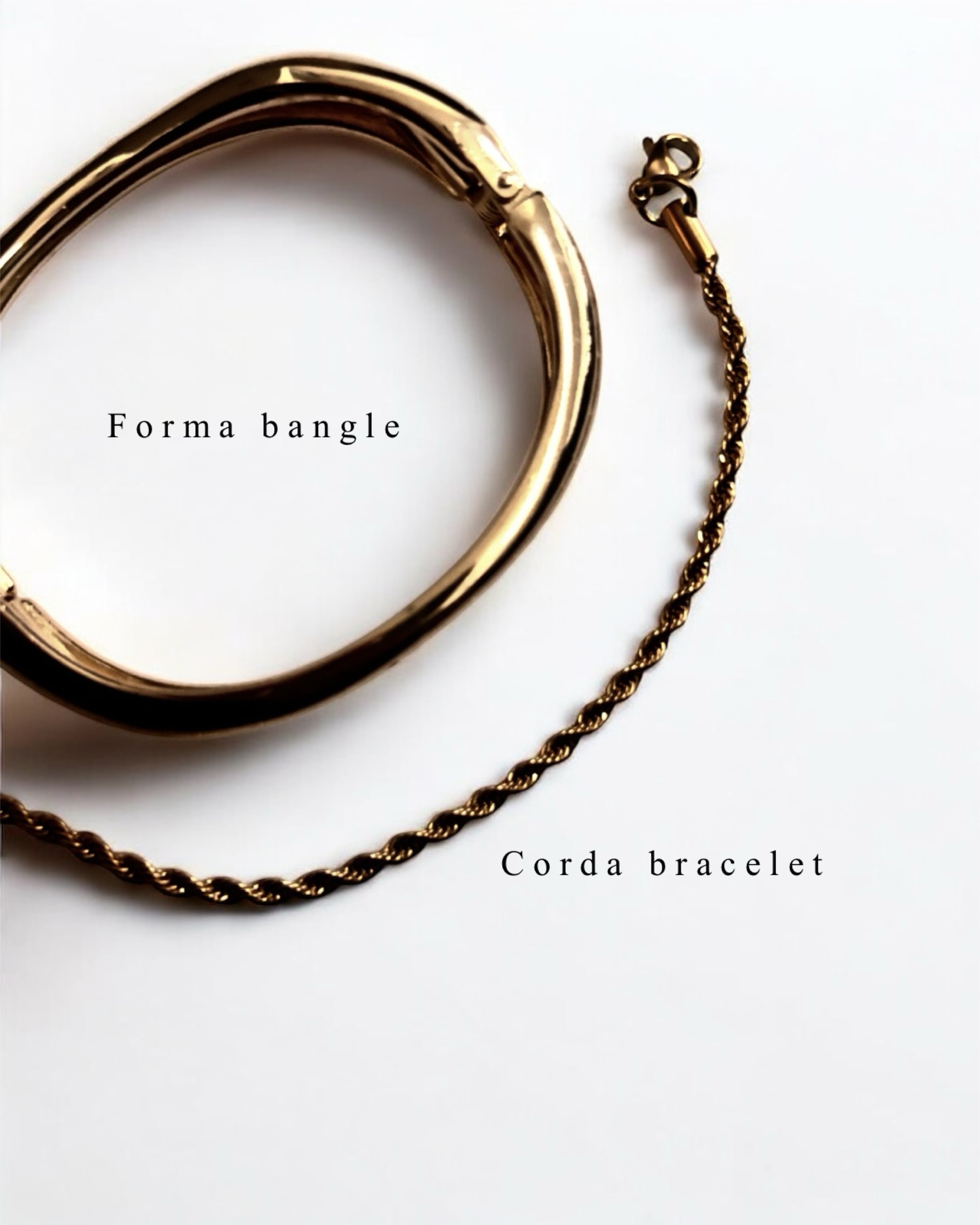 Forma bangle｜Corda bracelet