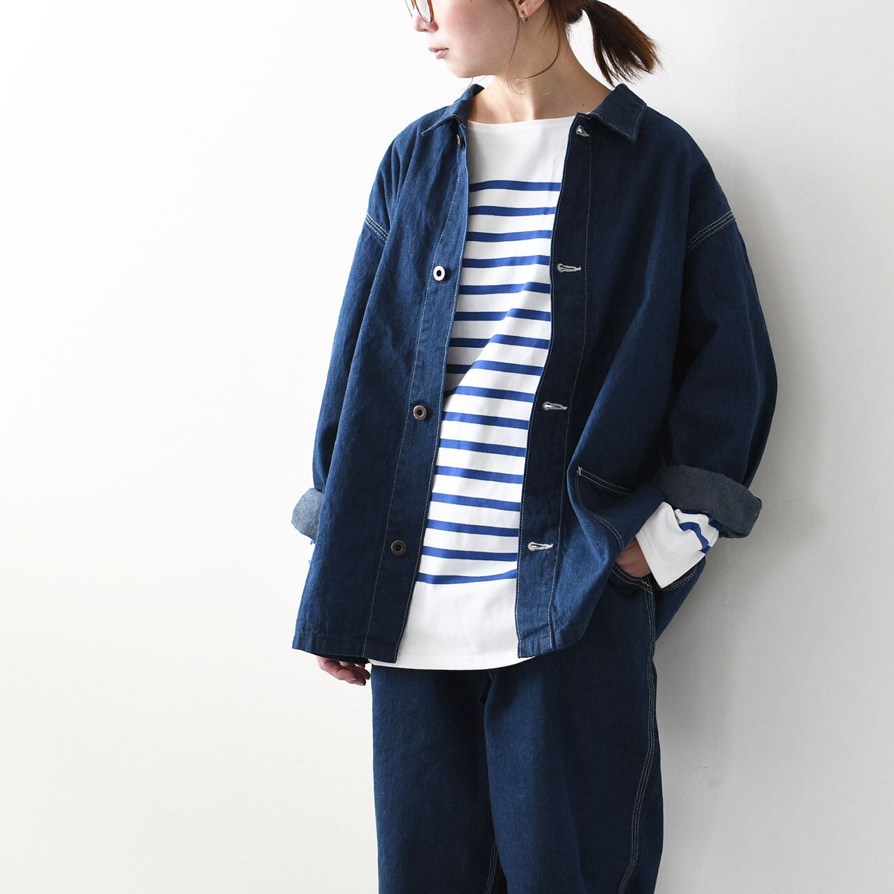 EMON [エモン] SAGISOU(10D) [EMM-HN-JAKS001-10D] デニムカバーオール