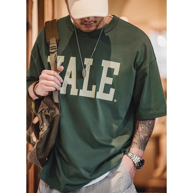 Letter Heavy T-Shirt【G1028】
