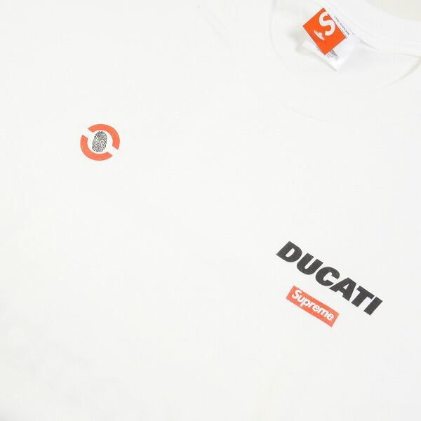 Size【L】 SUPREME シュプリーム ×Ducati 24SS Logos Tee White Size【L】 SUPREME シュプリーム ×Ducati 24SS Logos Tee White