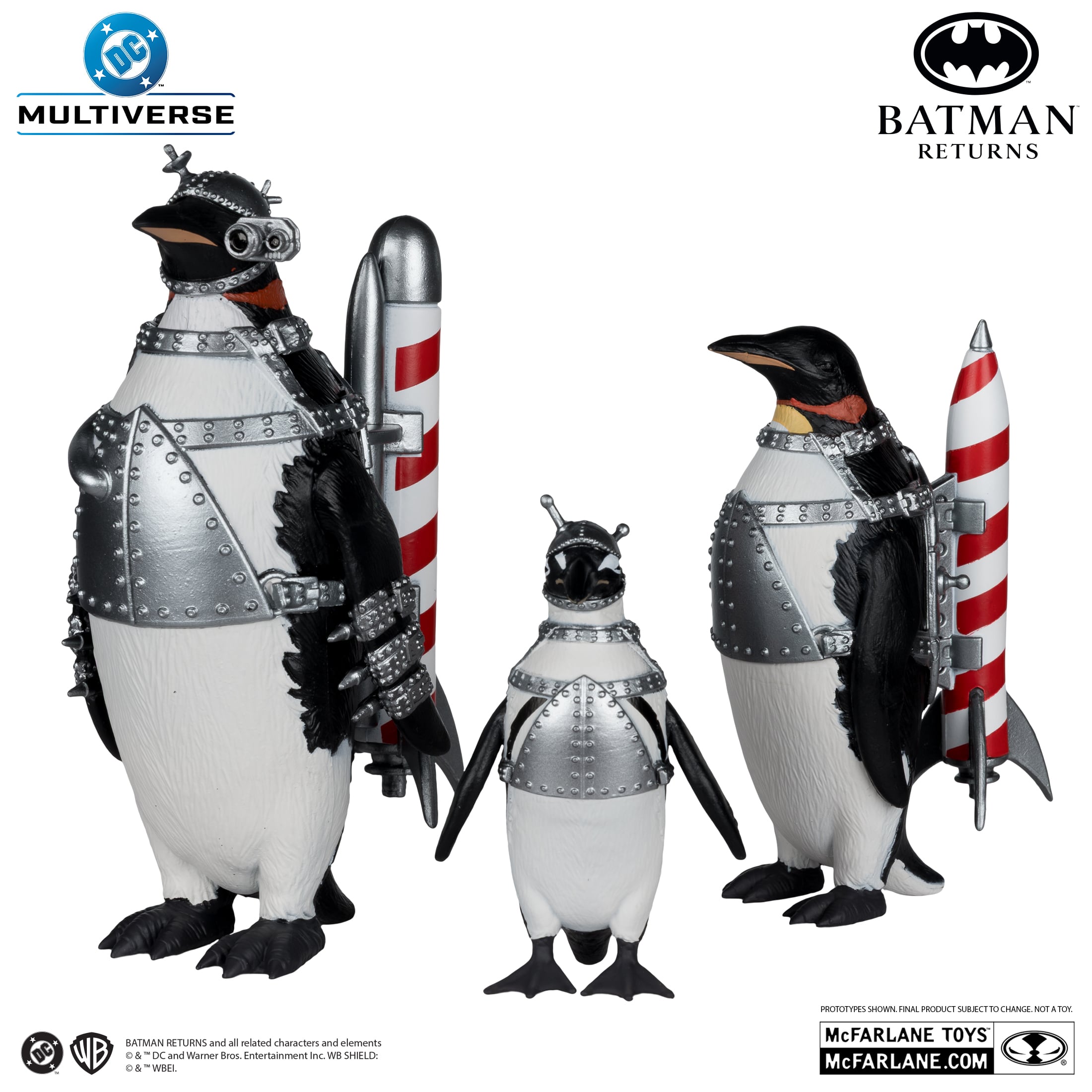 国内流通版】Mcfarlane Toys DC Multiverse COMMANDO PENGUINS (BATMAN