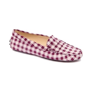TOD'S トッズ レディース ローファー スエード パープル