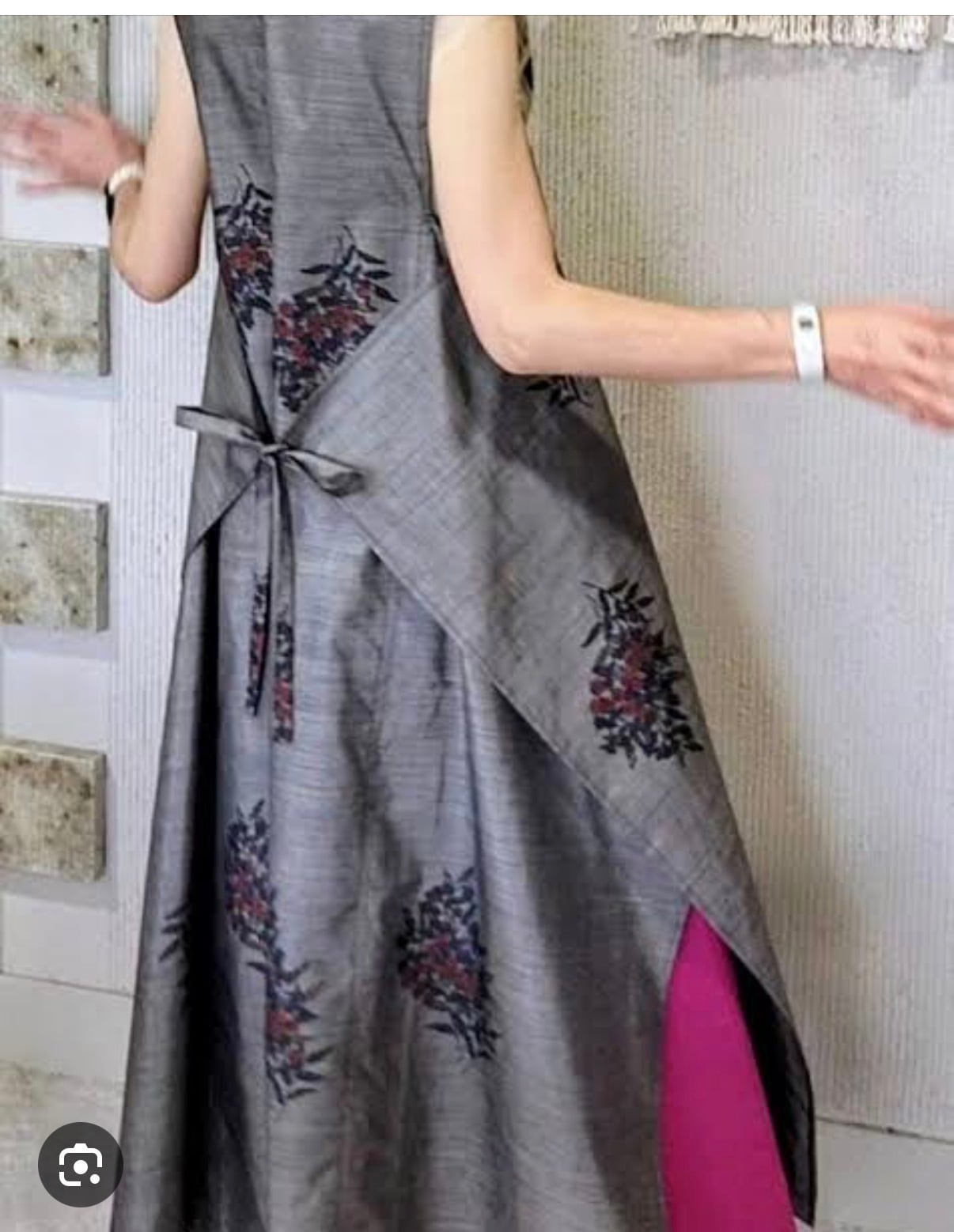 手持ち着物でオーダー☆エプロンドレス 着丈120cm仕上がり | 蔵風香
