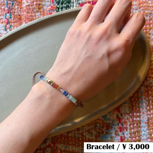 TOPANGA Accessory　Colorful Bohemian bracelet　カラフルボヘミアンブレスレット　Colorful　カラフル　ボヘミアン　ブレスレット　ジュエリー　