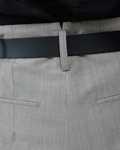 i’m here - UN(I)FORM : GRANDPA PANTS :Beige|制服素材再構築/グランパパンツ