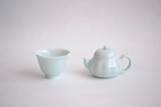 村田匠也 Takuya Murata - 青白磁茶壺 Teapot
