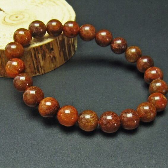 ブロンズルチル ブレスレット 9mm  111-2691