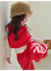 〖取寄〗韓国子供服 / 26winter / Little Hi / キッチュポップベスト / キッズ *XS~XL*