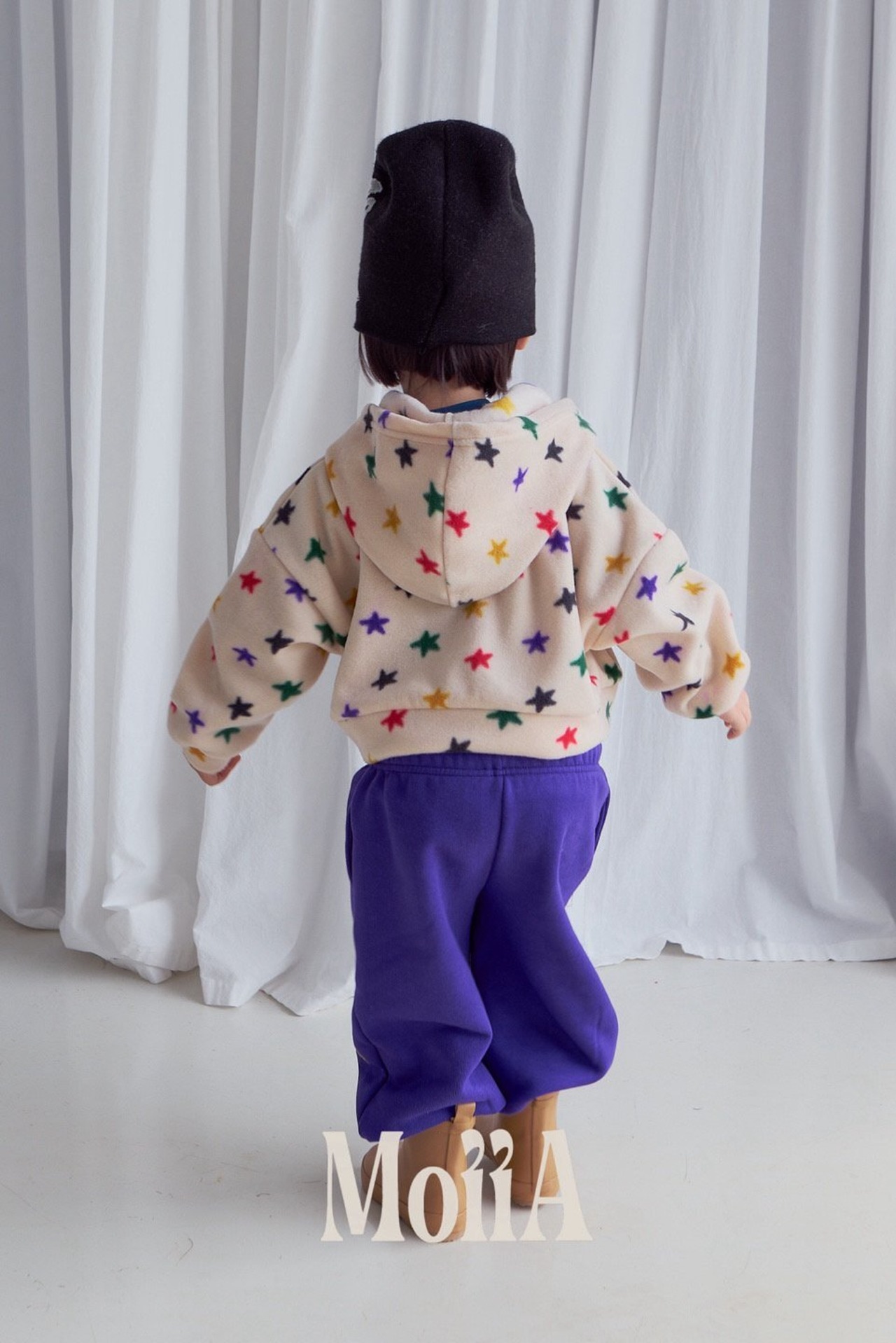 Moiia［取寄］star hood zipup 26winter