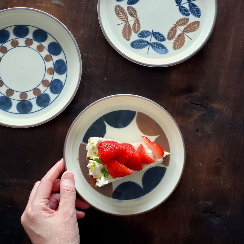 ナチュクラ フラット皿 15.7cm 皿 小皿 おしゃれ 食器 選べる プレート