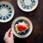 ナチュクラ フラット皿 15.7cm 皿 小皿 おしゃれ 食器 選べる プレート 取り皿 フルーツ皿 ケーキ皿 美濃焼