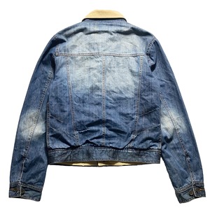 DOLCE&GABBANA corduroy switching denim jacket