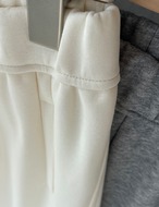 【裏起毛なし！】Pin-tuck Jogger Pant_Black・Grayのみ