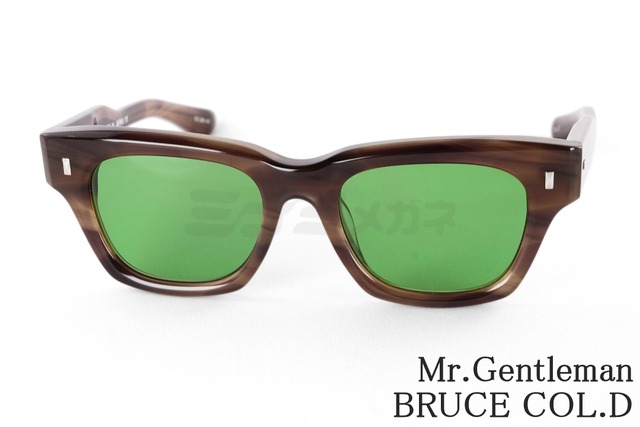 Mr.Gentleman サングラス BRUCE COL.D ウェリントン メンズ レディース ブルース ミスタージェントルマン 鯖江 日本製 正規品
