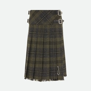 Le Kilt　MIDI KILT　HEATH CHARCOAL