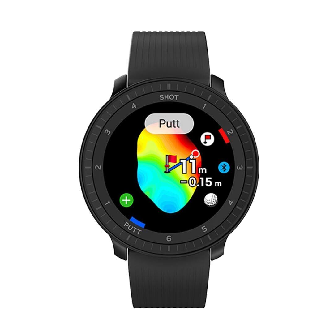 ボイスキャディ] Voice Caddie T9 ブラック 時計型ゴルフナビ