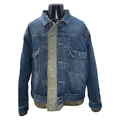【sacai / Levi's】サカイ リーバイス デニム × ナイロンツイル MA-1 ジャケット リバーシブル