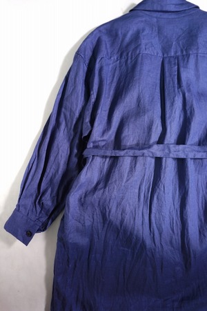Linen Long Shirt Coat