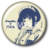 TVアニメ『女神のカフェテラス』×poem」缶バッジ57mm | コーヒーぽえむ
