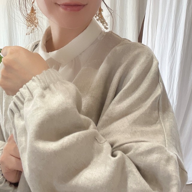 winter linen ↟ボタンレスブルゾン↟