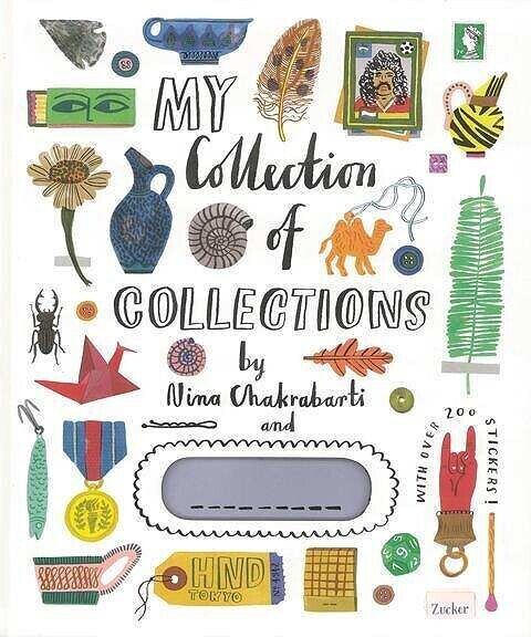 イラストブック（洋書）「MY Collection of COLLECTIONS／Nina Chakrabarti」 - 画像1