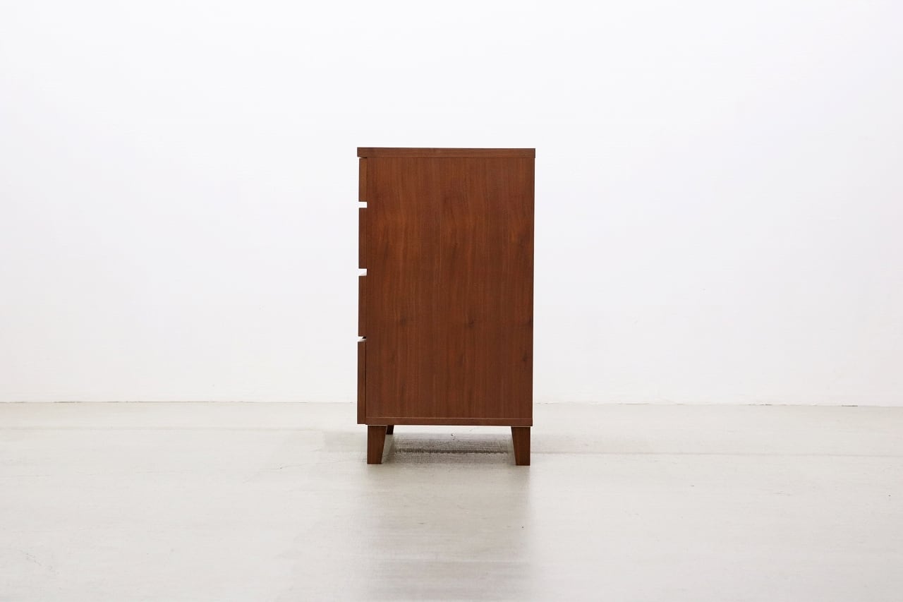 沼津店】ナチュラル モダン ウォールナット チェスト ドロワー