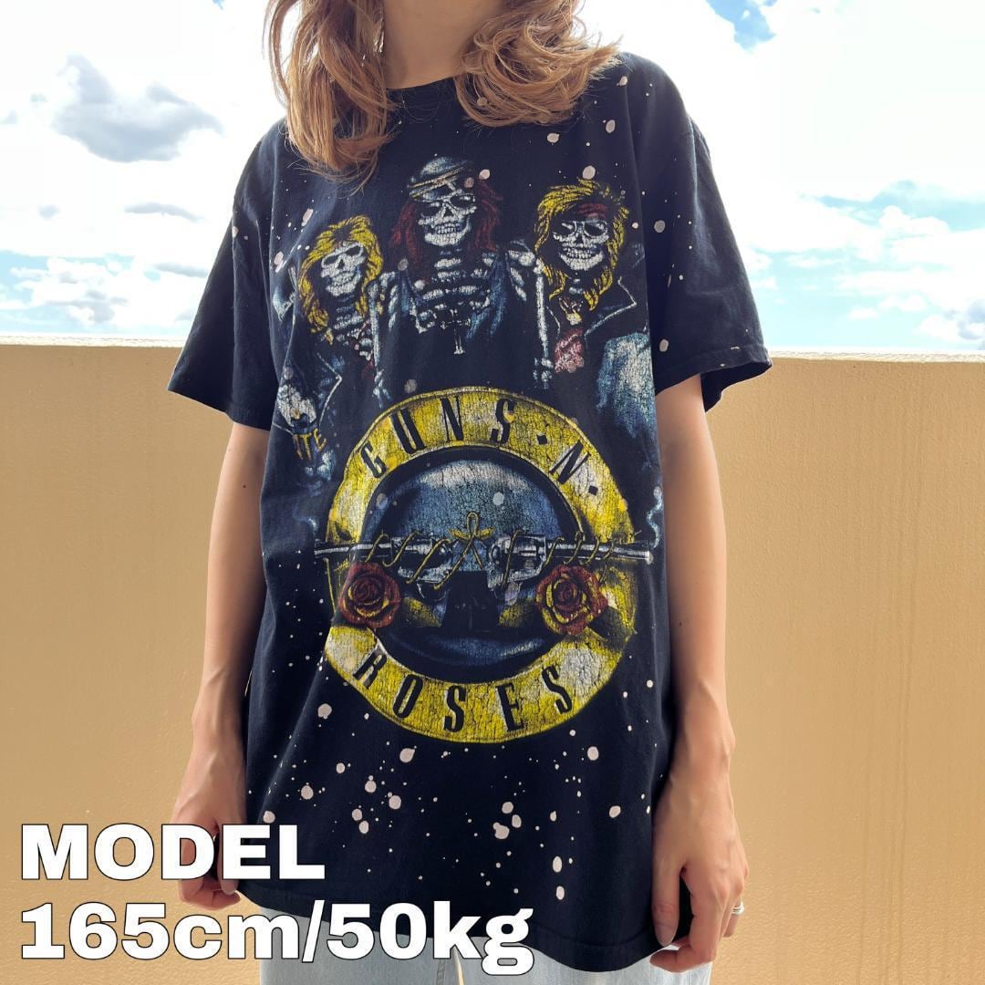 【HYSTERIC GLAMOUR】(M)ドクロ プリント Tシャツ