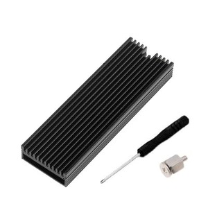 【特価処分】M.2 2280mm SSD用ヒートシンク、PC・PS5対応、両面サーマルシリコンパッド付き、NVMe SSD対応