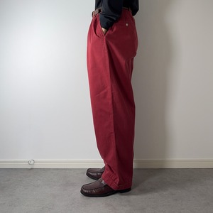 90s 初期型 USA製 Polo by Ralph Lauren POLO CHINO red W36L29相当 古着