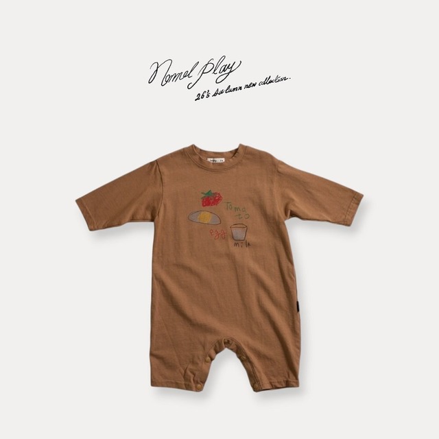 《予約》送料無料【normal play】Egg Baby Suit