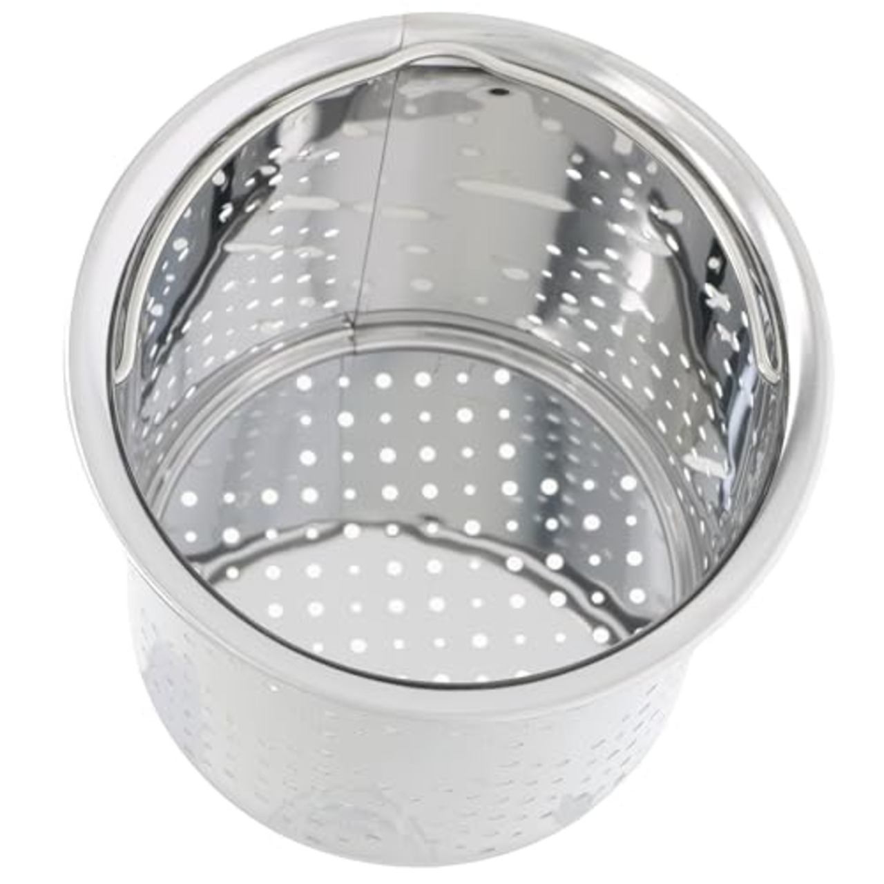 髙儀(Takagi) 日本製 抗菌仕様 高儀 TAKAGI ステンレス 排水口ゴミ受け 深型 キッチン 台所 流し用 シンク カゴ シルバー