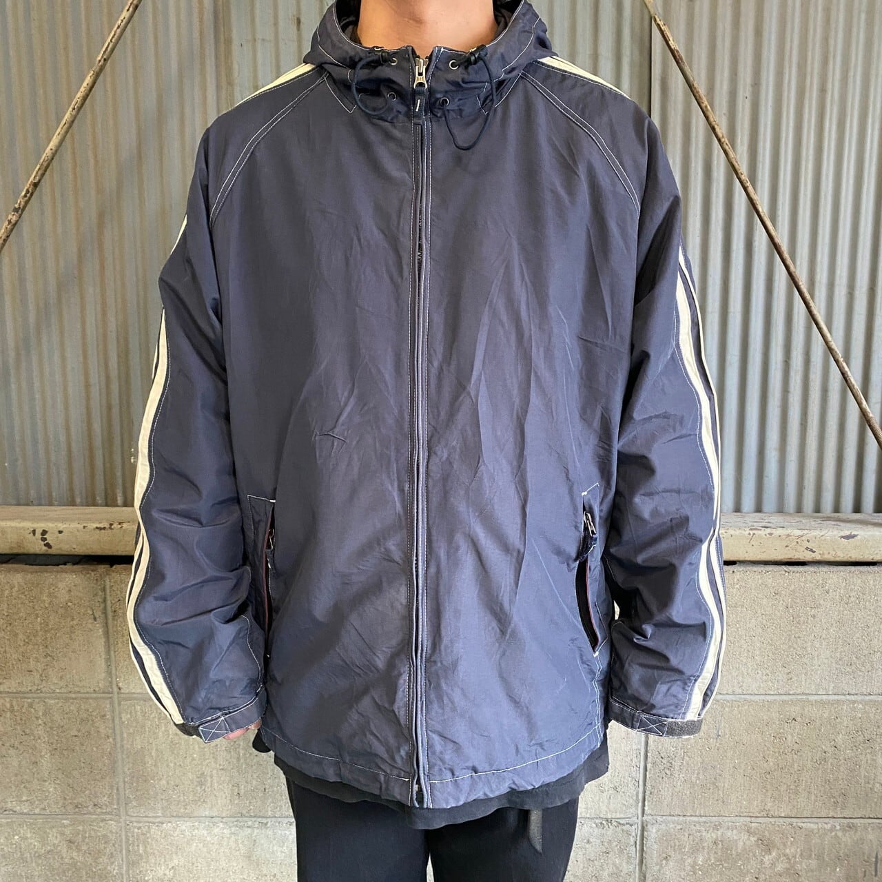 00s y2k old navy shell jaket マウンテンパーカー