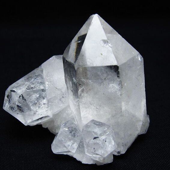 水晶 クラスター 原石 アーカンソー産 一点物 172-3971