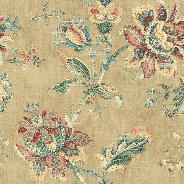 【WALLQUEST】Jacobean RN70907