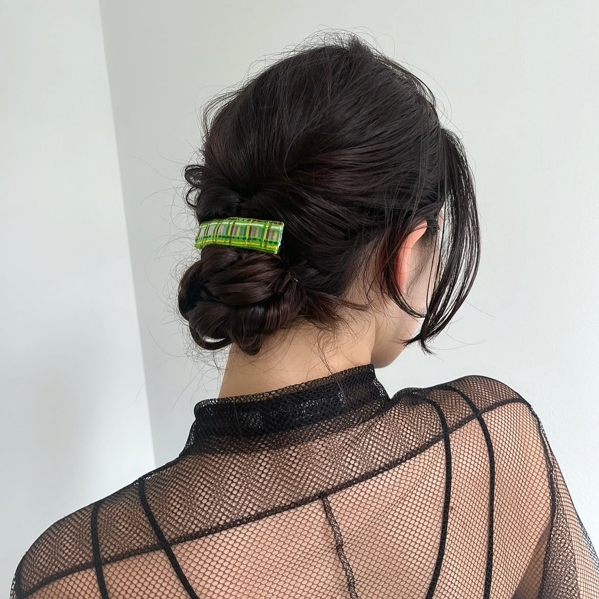 チェック バレッタ | CALLA MIRROR