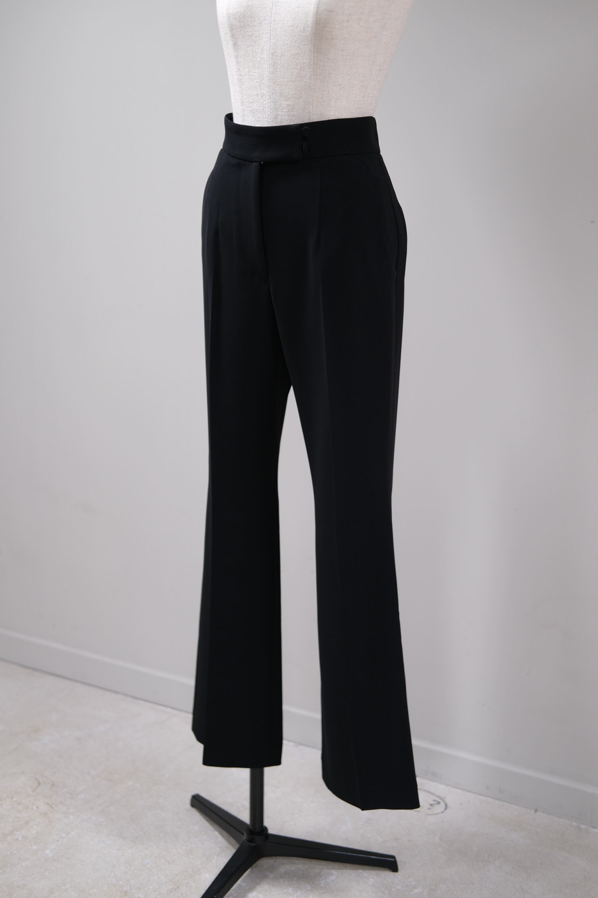 Mame Kurogouchi】Acetate Polyester High Waisted Center Mame Kurogouchi】Acetate Polyester High Waisted Center