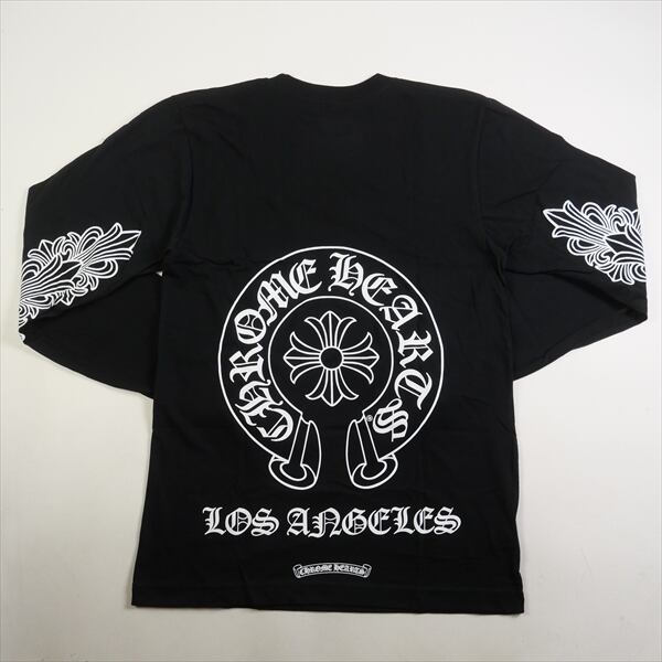 クロムハーツ CHロンT ブラック Los Angeles Lサイズ Tシャツ