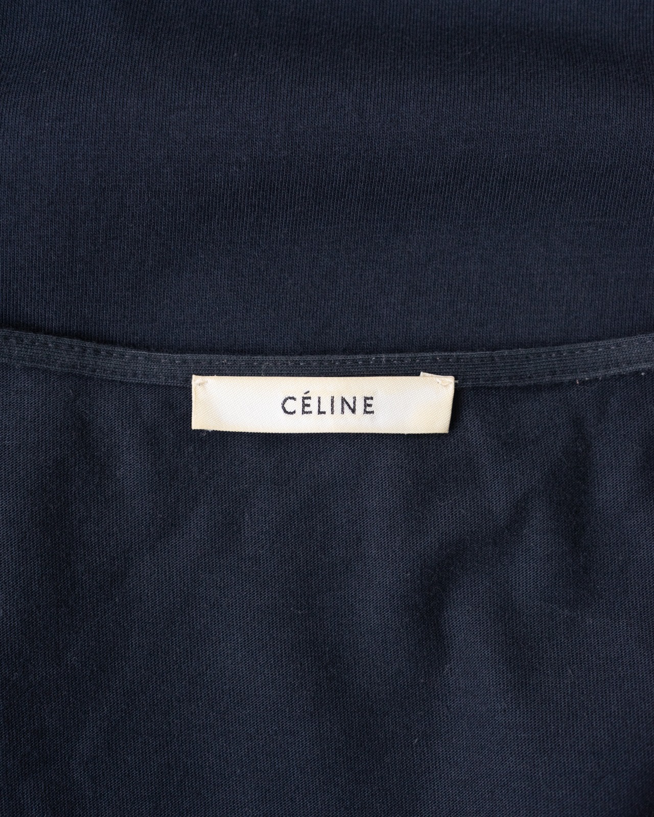 〈CÉLINE by phoebe philo〉Short-sleeve cardigan