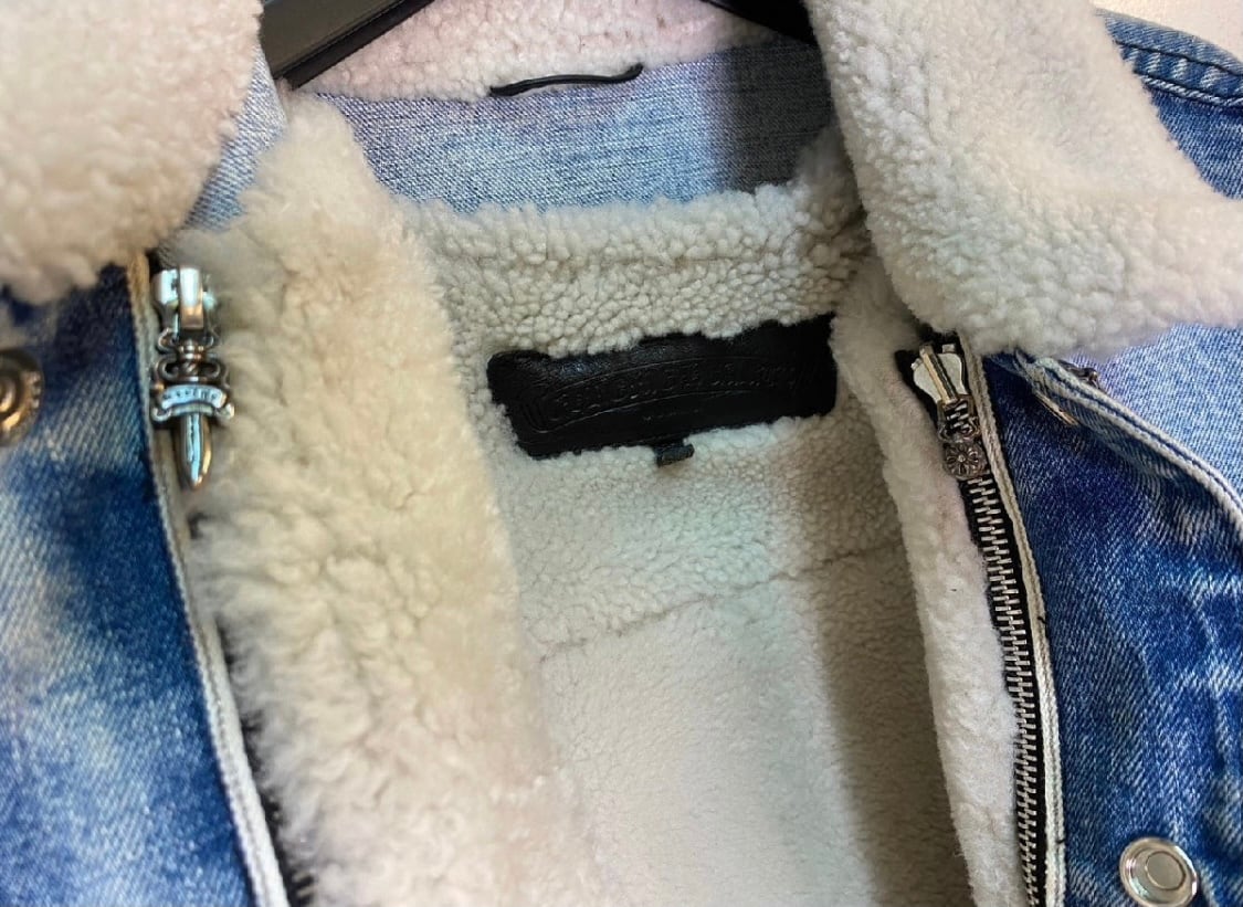 CHROME HEARTS クロムハーツ【JKT U MOTORBREATH FBRC】ムートン