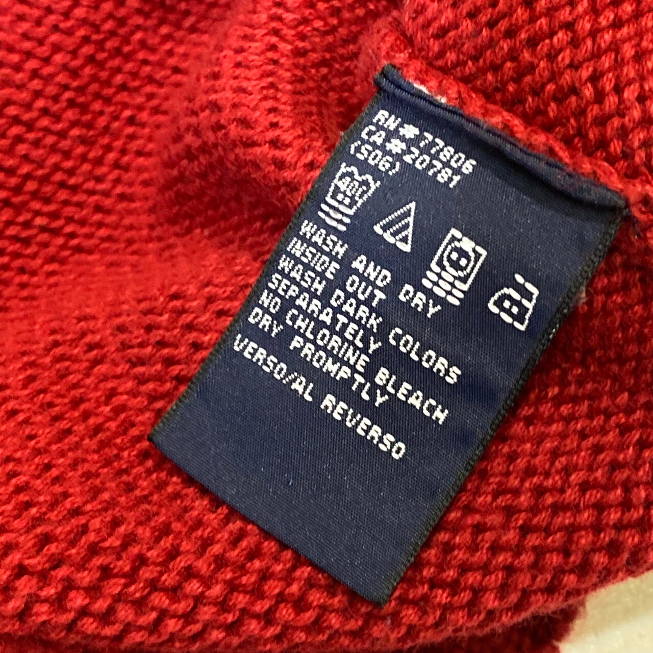 TOMMY HILFIGER トミーヒルフィガー クルーネック ヘビーコットン 