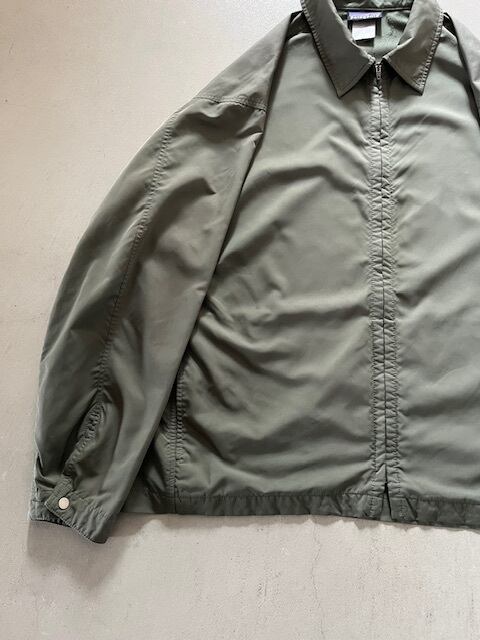 オリーブL：patagonia パタゴニア ナイロンジャケット ハリントン