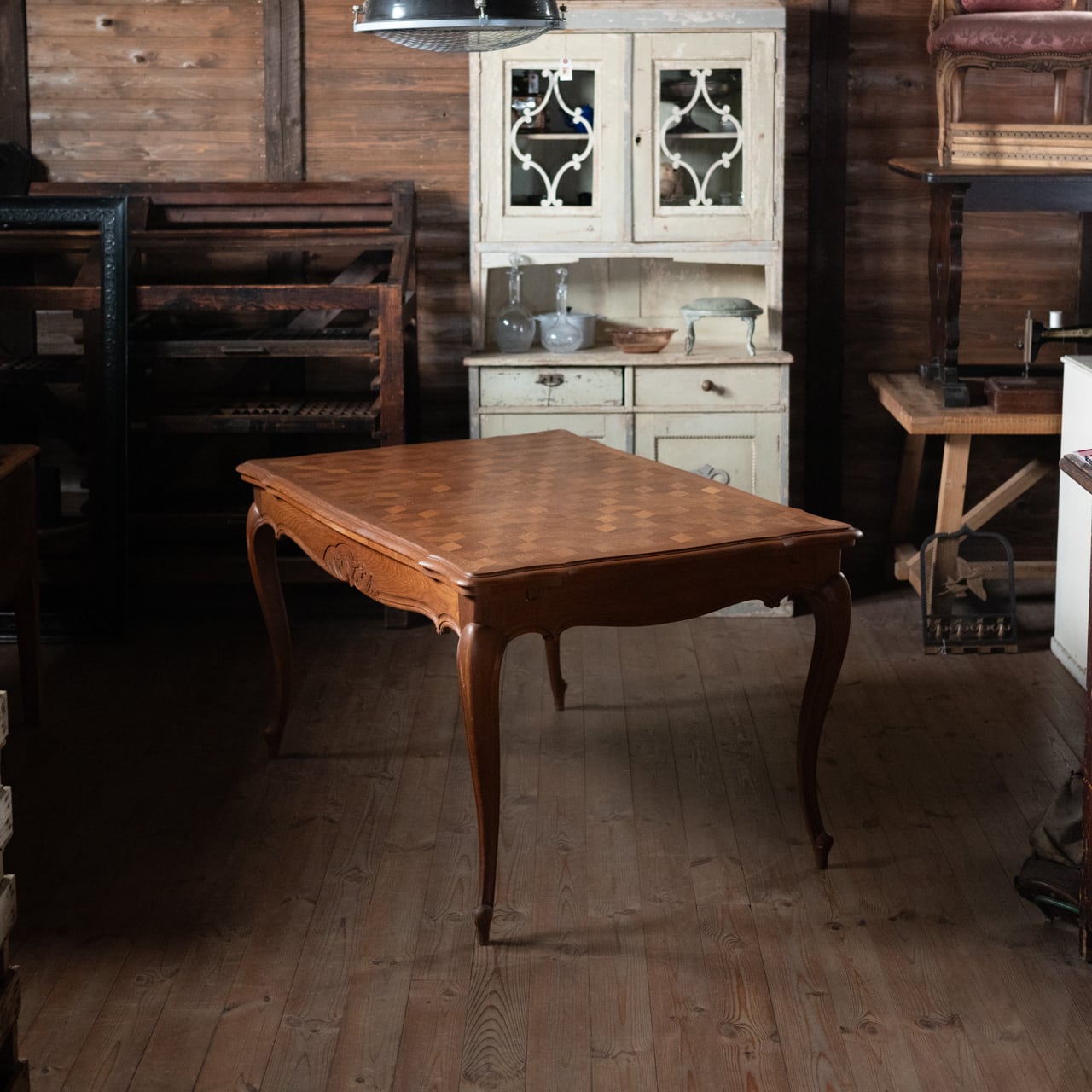 Draw Leaf Table / ドローリーフテーブル 〈ダイニングテーブル・伸長