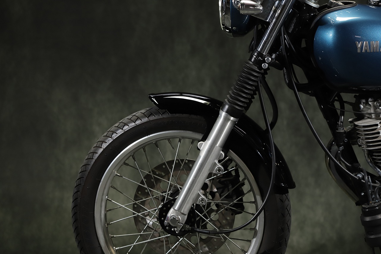 Tite Rib (Front)Fender Middle SR400/500(78'~Final) BLACK Painted