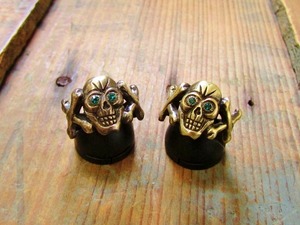 Toy Skull Ring(Brass)