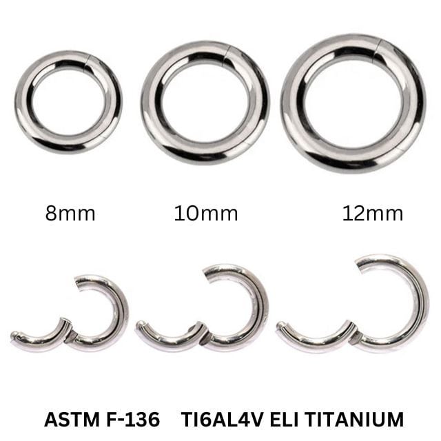 ボディピアス 6g 金属アレルギー対応 チタンピアス ワンタッチピアス