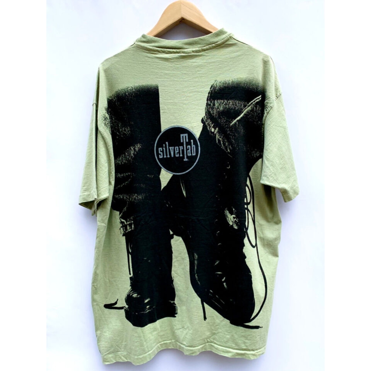 90s "DEAD STOCK" Silver Tab Tee MADE IN USA  Size XXL