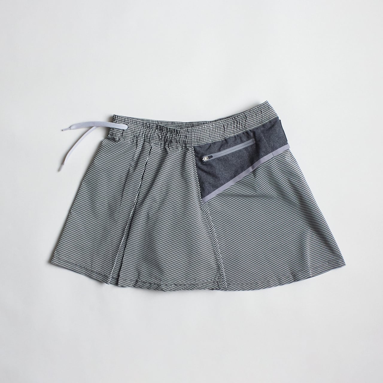 MMA ランニングスカート MMA（マウンテンマーシャルアーツ）MMA Front Pleats Run Skirt -Gray